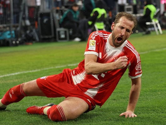 Harry Kane Nets Double As Bundesliga Leaders Bayern Defeat Frankfurt