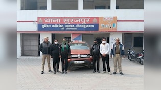 शादियों में कार पार्क करने के बहाने गाड़ी चुराने वाले गिरोह का भंडाफोड़, ग्रेटर नोएडा पुलिस ने चार को किया गिरफ्तार