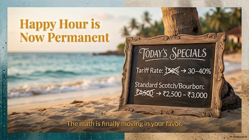 Cheaper Scotch, Bourbon Soon: Premium Alcohol Prices Set to Drop 40% After US, EU Trade Deals