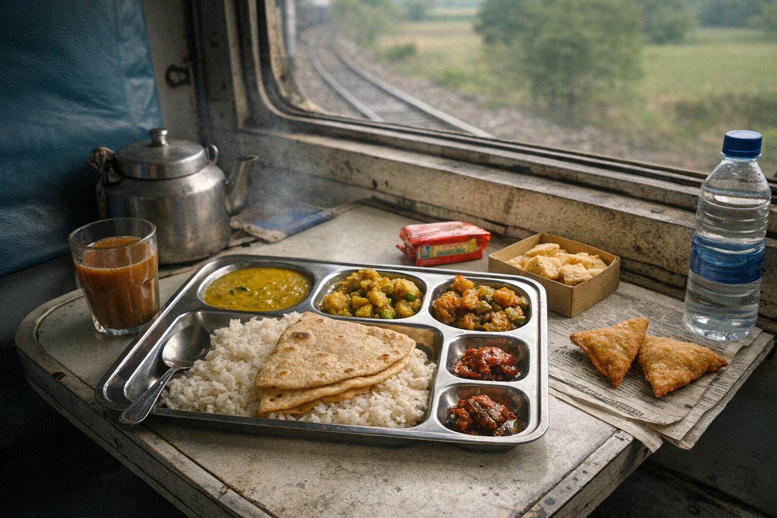 What The Indian Railways Menu Looked Like In The 1990s