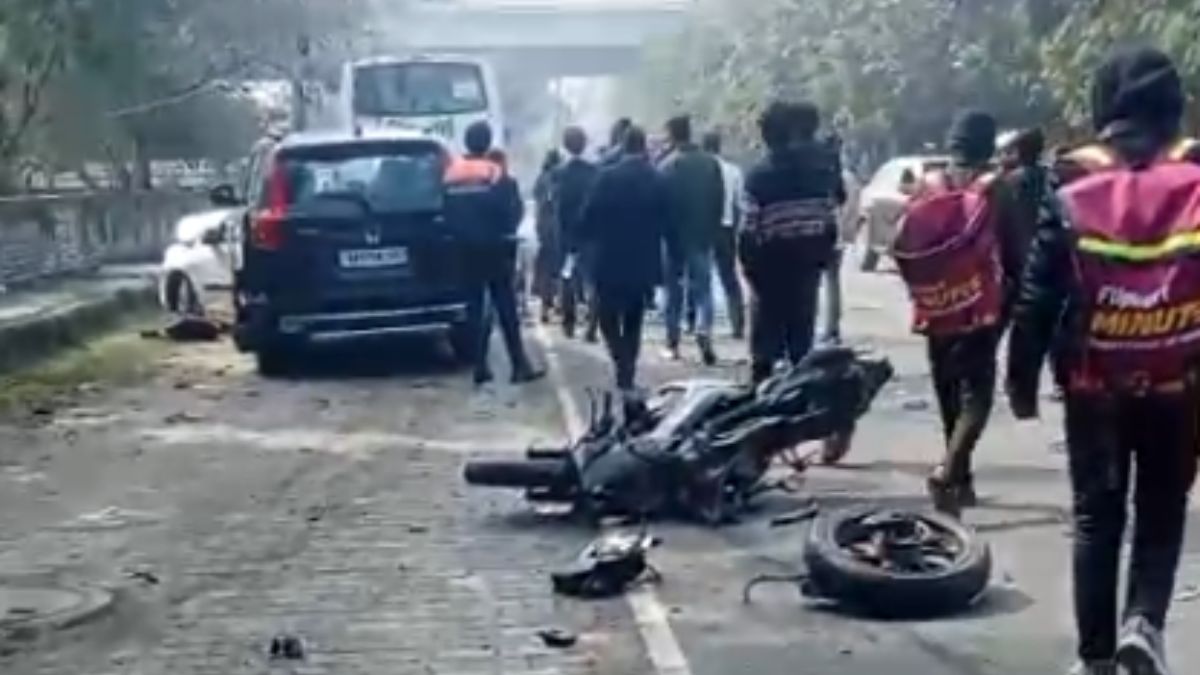 अरे, वो बहुत स्पीड में था... साहिल को टक्कर मारने के बाद इस तरह बहस कर रहे थे आरोपी भाई-बहन, देखें VIDEO