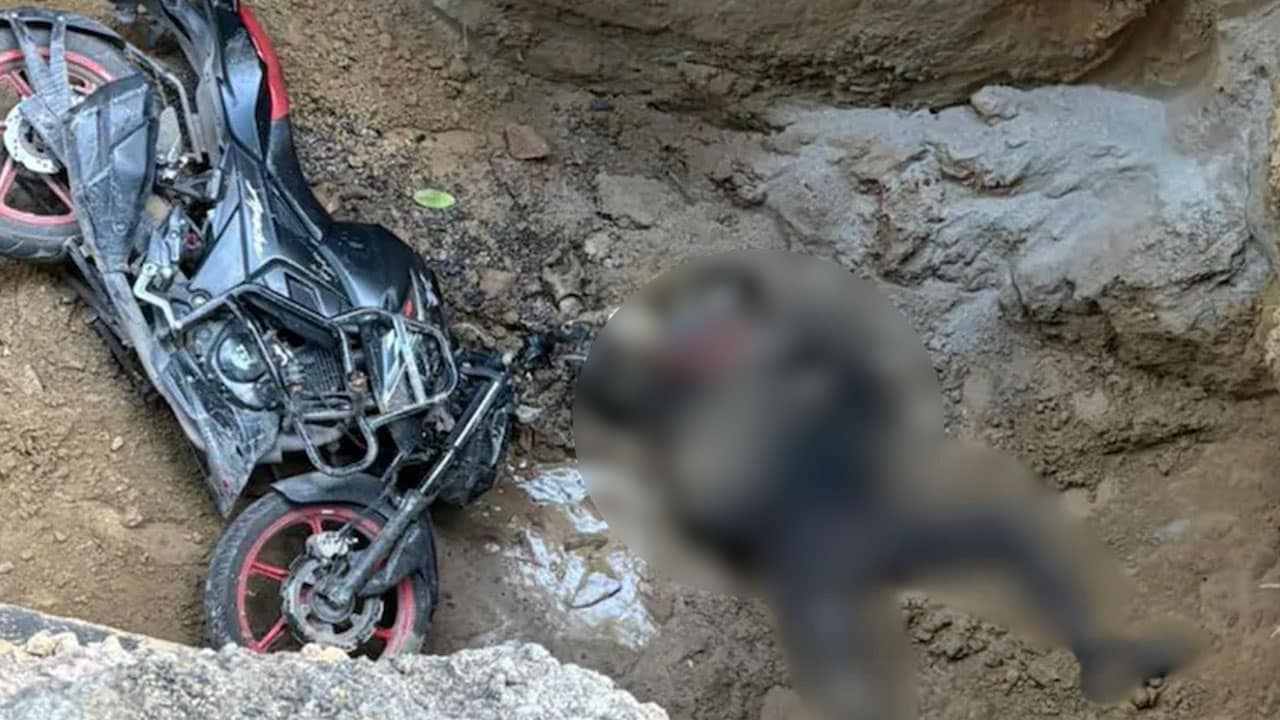 Delhi Biker Falls To Death In Pool-Sized Pit Dug Up On Road By Water Board