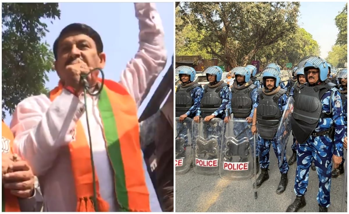 LIVE: कांग्रेस के प्रदर्शन के विरोध में BJP का हल्लाबोल, मनोज तिवारी भी सड़क पर उतरे,  बढ़ाई गई मानसिंह रोड पर सुरक्षा