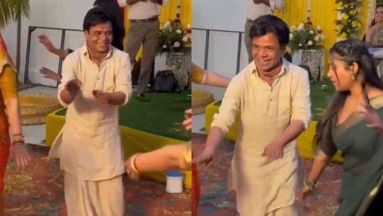 Viral Video: Rajpal Yadav Dances To Salman Khan-Rani Mukerji's <i>Teri Chunariya</i> At Niece's Pre-Wedding Function After Bail
