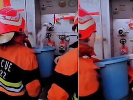 फायर ब्रिगेड या मज़ाक? पाकिस्तान में पतीले और बाल्टियों से आग बुझाते दिखे फायरफाइटर्स, Video देख लोग हैरान