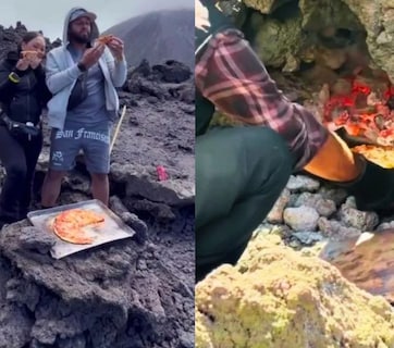 कहां बिकता है दुनिया का सबसे खतरनाक Pizza? धधकते लावा पर होता है तैयार