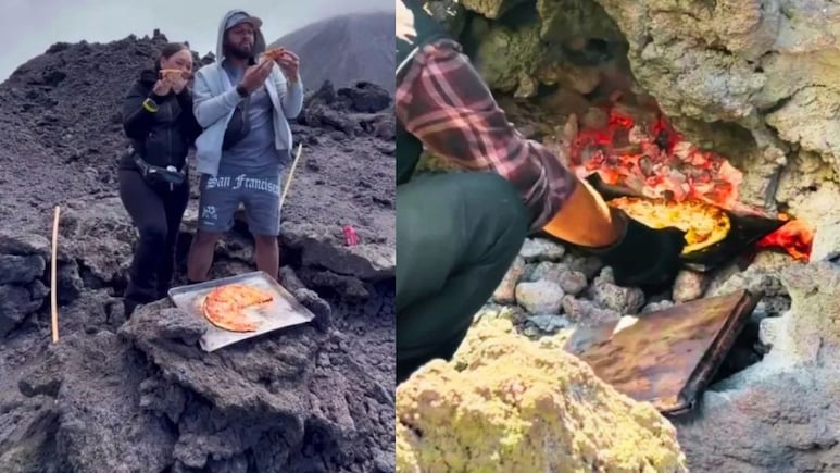 कहां बिकता है दुनिया का सबसे खतरनाक Pizza? धधकते लावा पर होता है तैयार