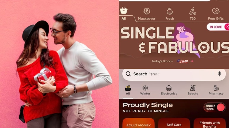 Blinkit And Instamart Push Out 'Singles Mode' To Tackle Valentine's-Day Blues
