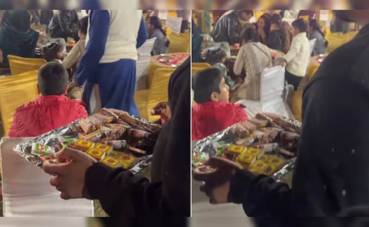 शादी में रसगुल्ले..पनीर टिक्का नहीं...सिगरेट और गुटखा! वायरल वीडियो ने खड़ी की सेहत पर बहस