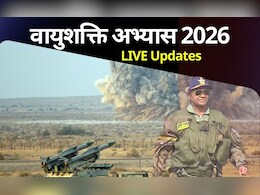 Vayushakti 2026 LIVE Updates: पहली बार राष्ट्रपति द्रौपदी मुर्मू ने 'प्रचंड' हेलीकॉप्टर में भरी उड़ान, देखें टेकऑफ का ऐतिहासिक पल