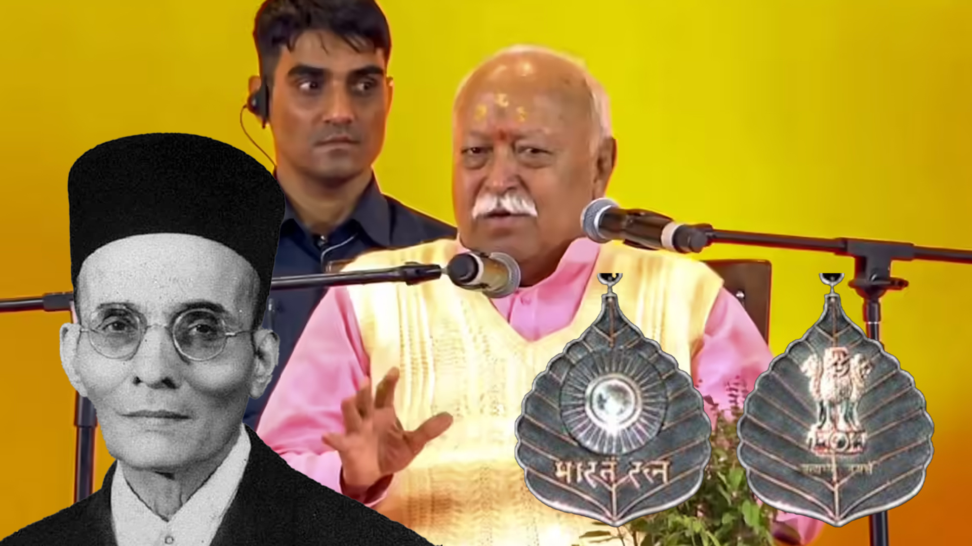 Bharat Ratna Debate Returns As Mohan Bhagwat Backs Savarkar