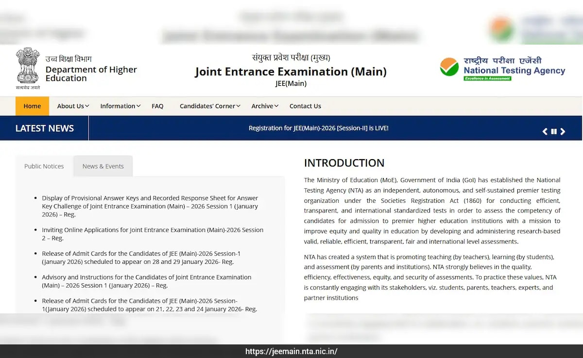JEE Main 2026 Result: NTA Postpones Result to February 16; Check expected cutoff, Seat allocation and admission procedure