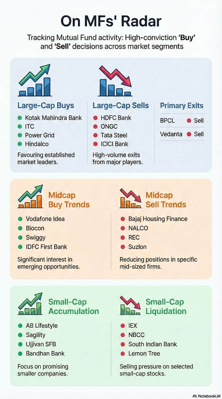 Heres what Mutual Funds bought and sold in the month of January. Heres what Mutual Funds bought and sold in the month of January.
