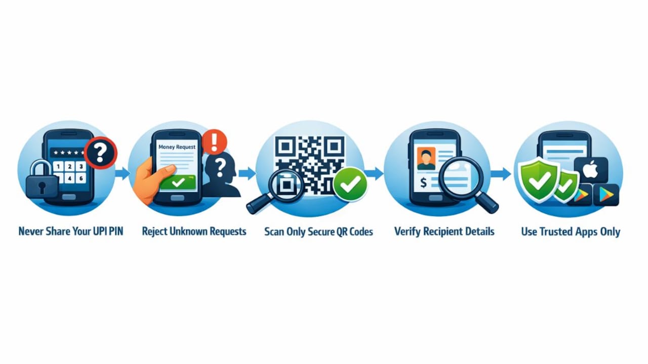 Your UPI PIN must be kept private at all times. Your UPI PIN must be kept private at all times.