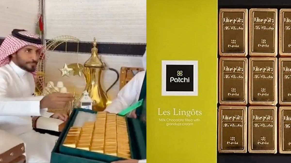 'Gold Bars' Given Out At Saudi Wedding In Viral Video, Internet Is Confused