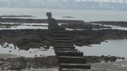 Viral Pics Show Stone Steps On Marine Drive In Mumbai, Grok Solves The Mystery