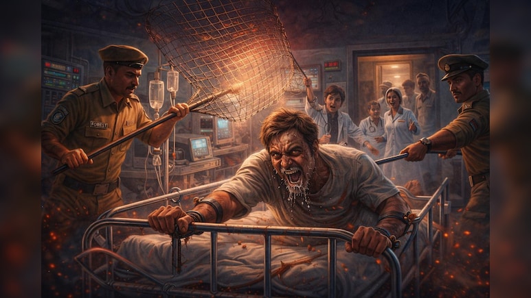 रात 3 बजे ट्रॉमा सेंटर में दहशत, रेबीज ने शख्स को बना दिया हिंसक, जिंदगी और मौत की जंग