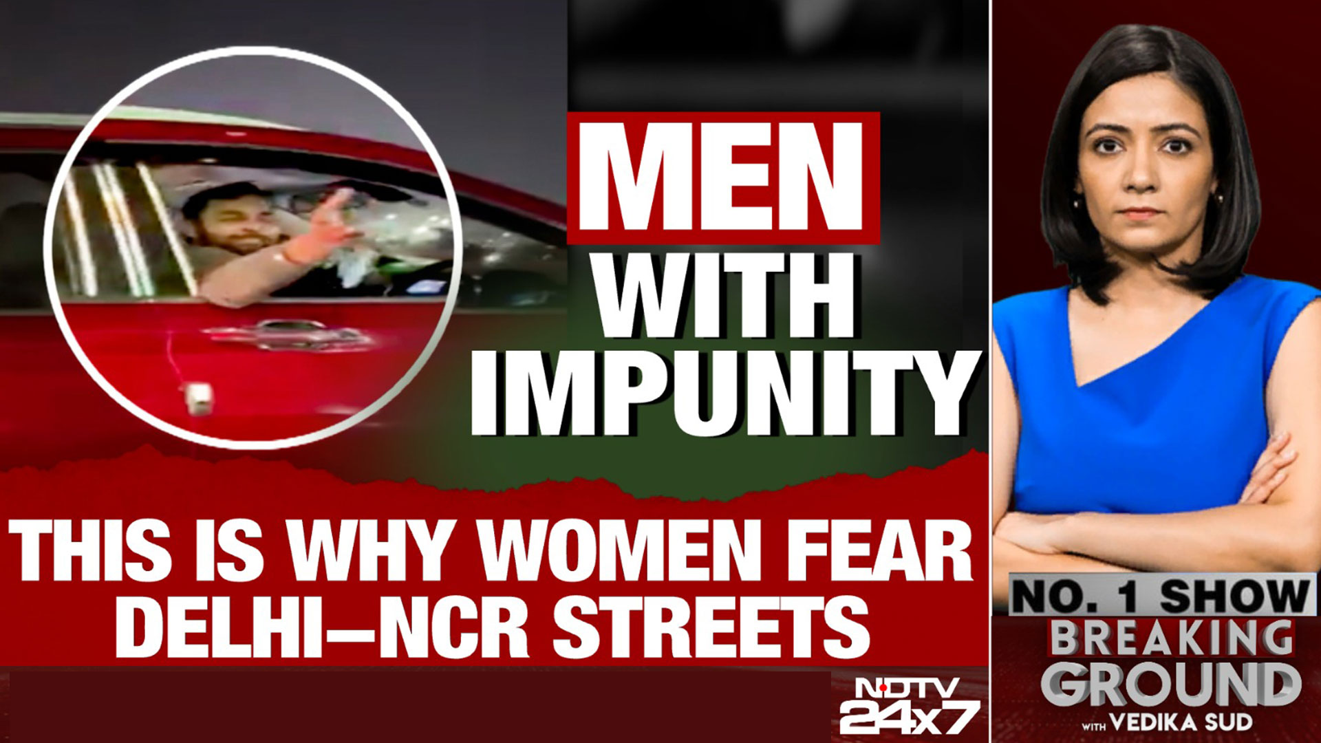 Shameful Act on Noida Bridge: Youth Chase Women, Police Act