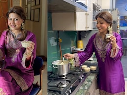 Watch: Hina Khan Cooks Up Traditional Phirni For Her Iftar Feast