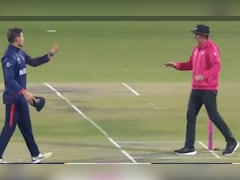 Namibia Captain Gerhard Erasmus Argues With Umpire Over Dead Ball, Goes On To Take 4 Wickets vs India