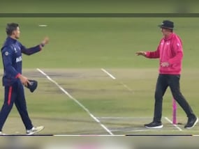 Namibia Captain Gerhard Erasmus Argues With Umpire Over Dead Ball, Goes On To Take 4 Wickets vs India