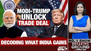 Indo-US Ties Get Boost As Donald Trump Cuts Tariffs