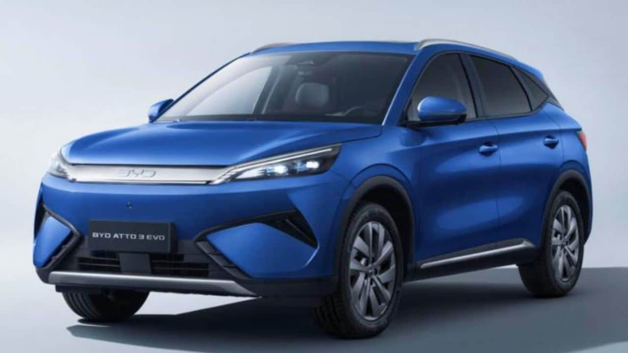 BYD ने बड़ी बैटरी के साथ पेश की Atto 3 Evo, 500 किलोमीटर से ज्यादा की रेंज