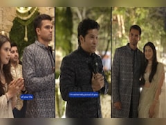 Video: 'मुझे तुम पर गर्व है...', बेटे अर्जुन की प्री वेडिंग सेलिब्रेशन में इमोशनल हुए सचिन तेंदुलकर