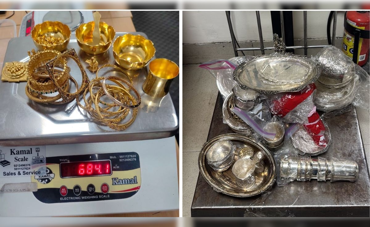 Delhi Customs Seize 1 Kg Gold, 10 Kg Silver, Luxury Watches From US Woman