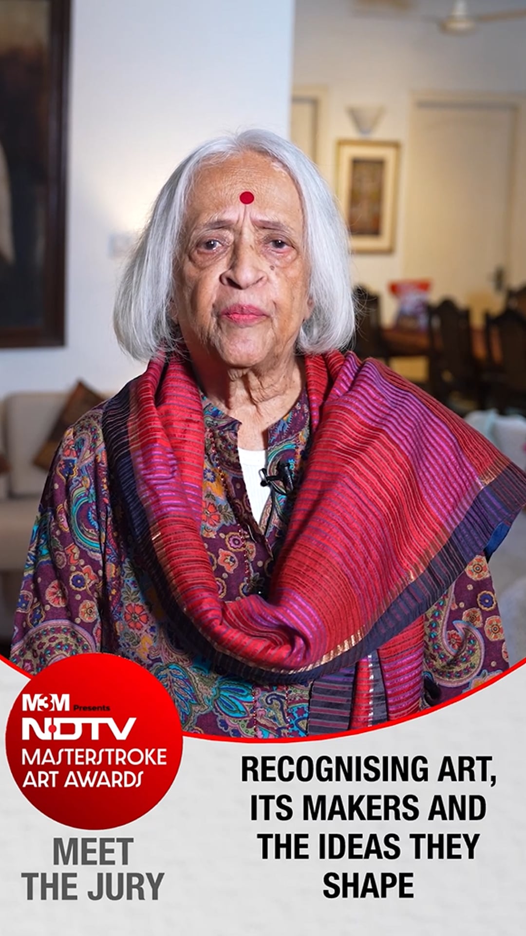 Video: Anjolie Ela Menon on the Jury | NDTV Masterstroke Art Awards