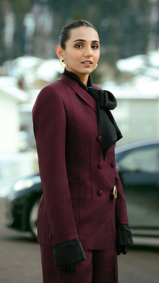 Masoom Minawala Channels Peak Suit Chic