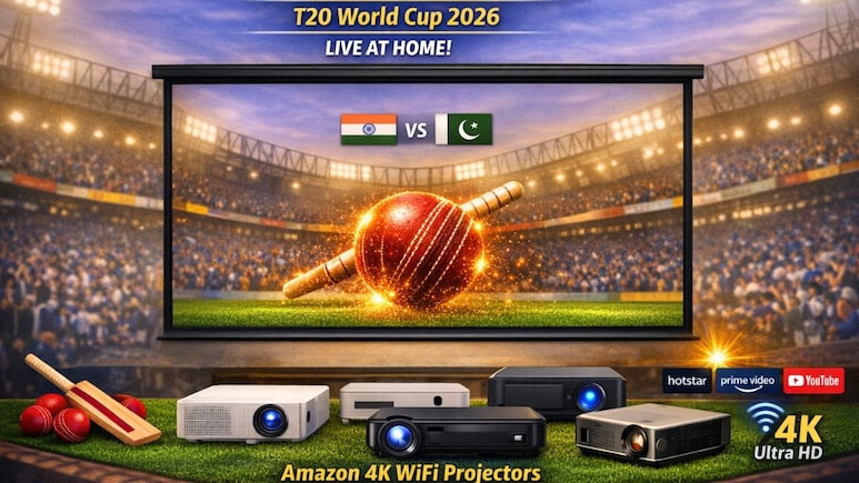 देखना है India vs Pakistan T20 World Cup 2026 Live, तो ये हैं बेस्&zwj;ट 4K WiFi Projectors