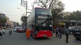 उज्जैन को मिली 'डबल डेकर' बस की सौगात : महाशिवरात्रि तक हाईटेक बस में मुफ्त कर सकेंगे सफर