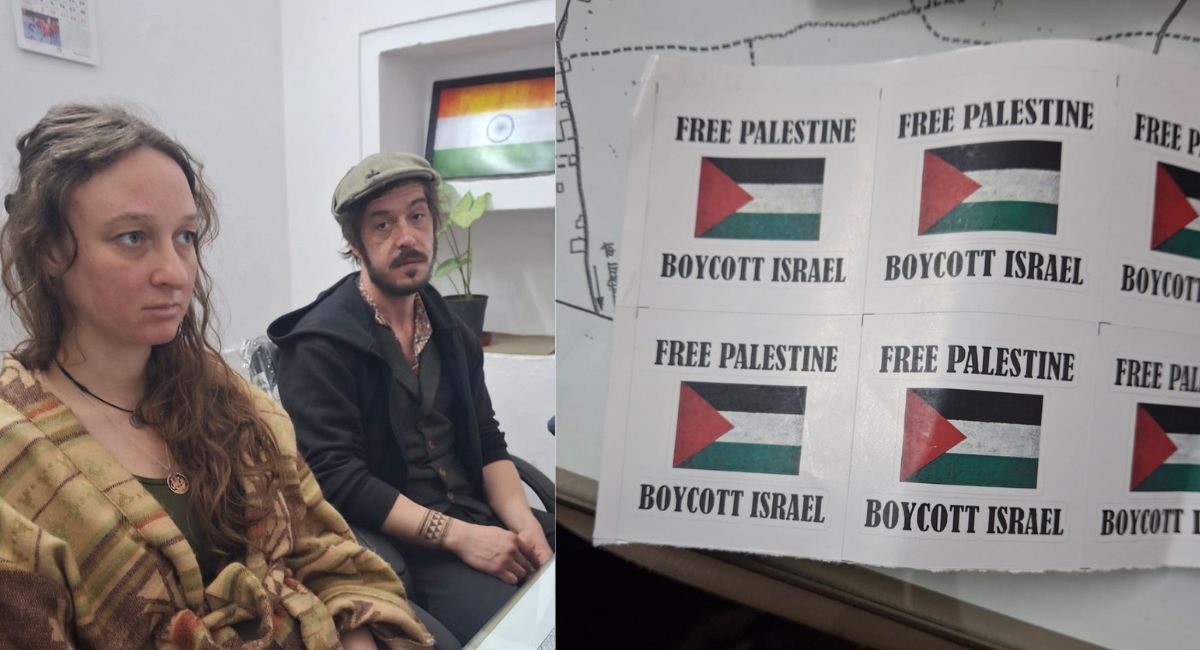 2 British Tourists Get 'Leave India' Notice Over 'Free Palestine' Stickers