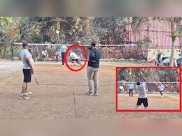 VIDEO: रायपुर में बैडमिंटन खेलते-खेलते आया हार्ट अटैक, कारोबारी की गिरते ही हो गई मौत