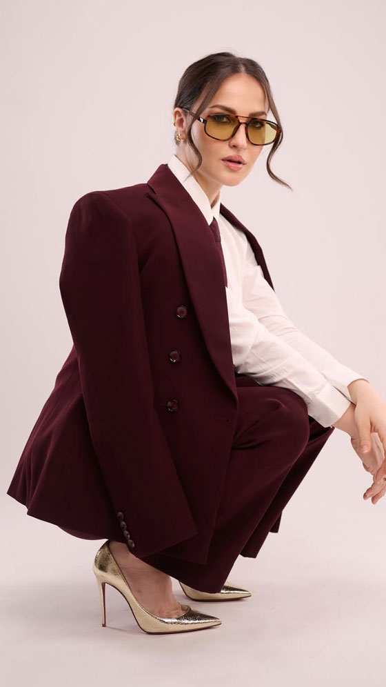 Elli AvrRam Proves Power Suits Can Be Pure Luxe