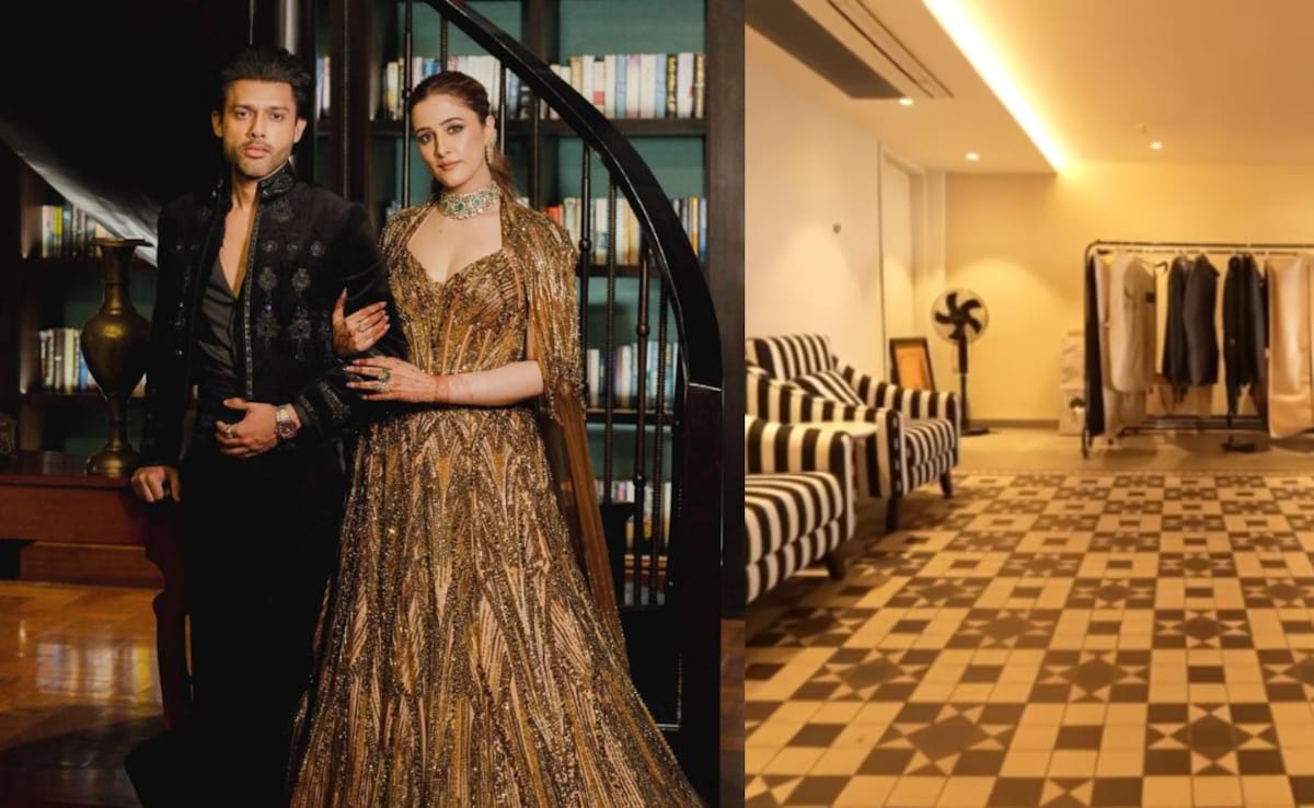 Inside Nupur Sanon And Stebin Ben's Sea-Facing Mumbai Home With A Party Zone And Boho Vibes