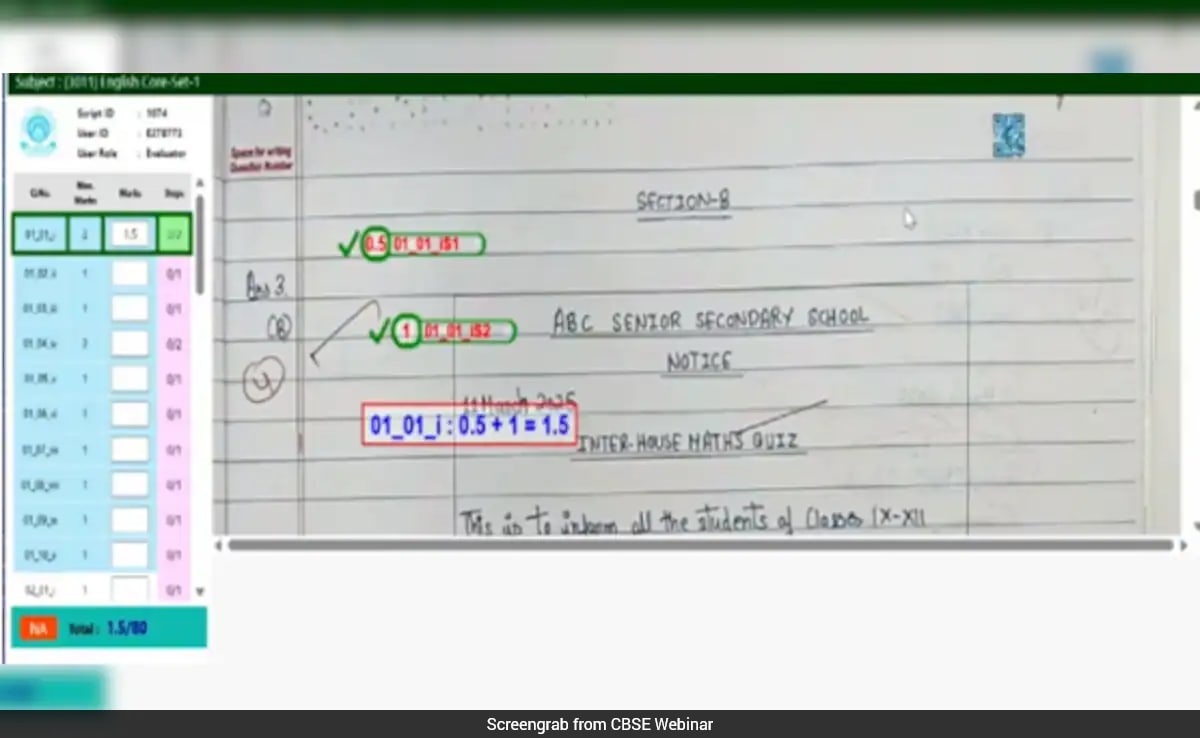 CBSE's Online Evaluation For Class 12: What Changes For Students And Teachers From 2026 Board Exams?