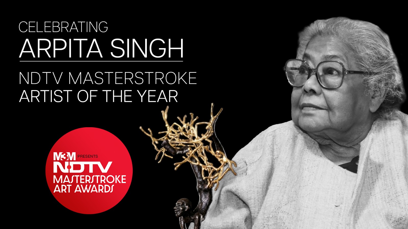 Arpita Singh Is NDTV Masterstroke Artist of the Year