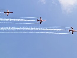 जयपुर में वायुसेना का एयर शो आज, शहरवासियों को पायलट का मैसेज- आसमान में मुझे ढूंढ कर दिखाओ