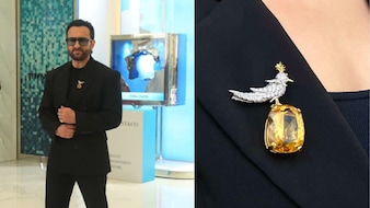 Saif Ali Khan Rocks A Women's Ruby-Diamond Brooch Worth Rs 42 Lakh In Mumbai