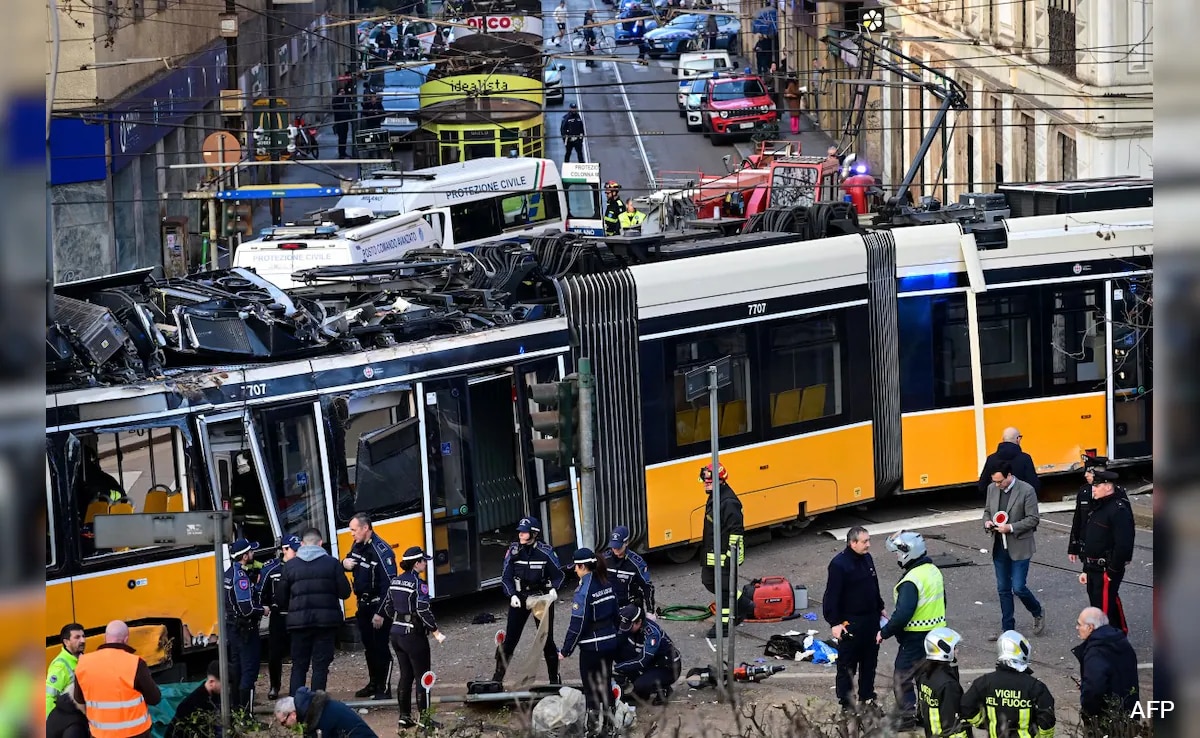 2 Killed, Dozens Injured After Tram Derails, Smashes Into Building In Italy