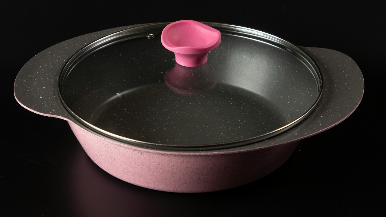Nonstick cookware coating made with Nonstick cookware coating made with