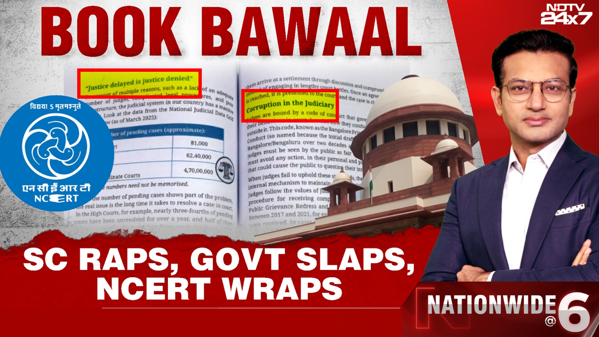Supreme Court Orders Ban on NCERT Book With Controversial Judiciary Chapter