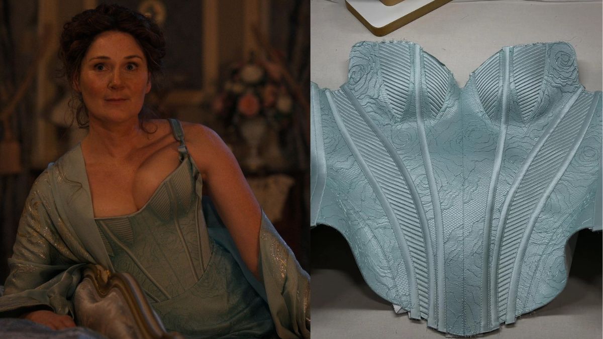 How Lady Bridgerton's Viral "I Am the Tea" Outfit Was Created