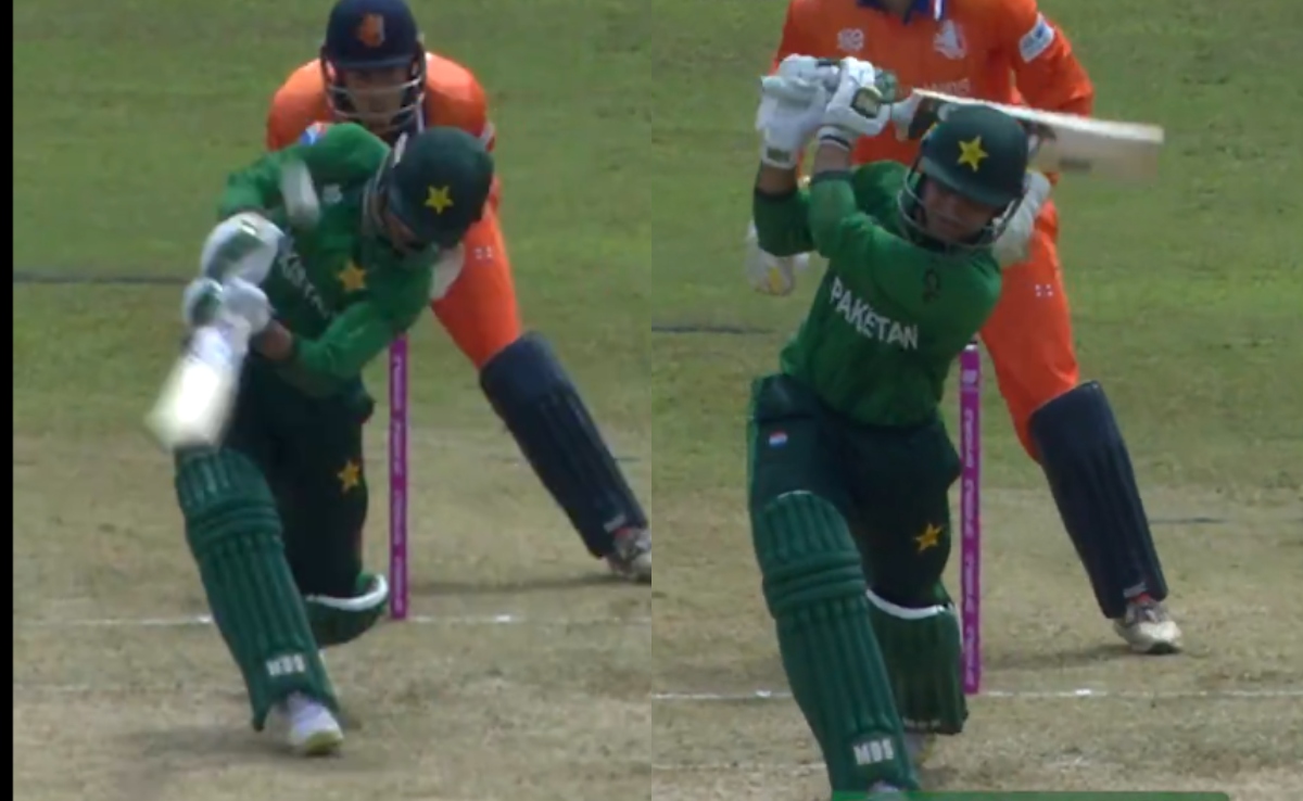 Watch: Pak Star Plays No-Look Shot But Result Leaves Him With Embarrassment