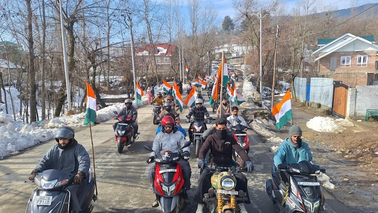 National Flags, Tiranga Rallies Counter Pak-Backed Kashmir Solidarity Day