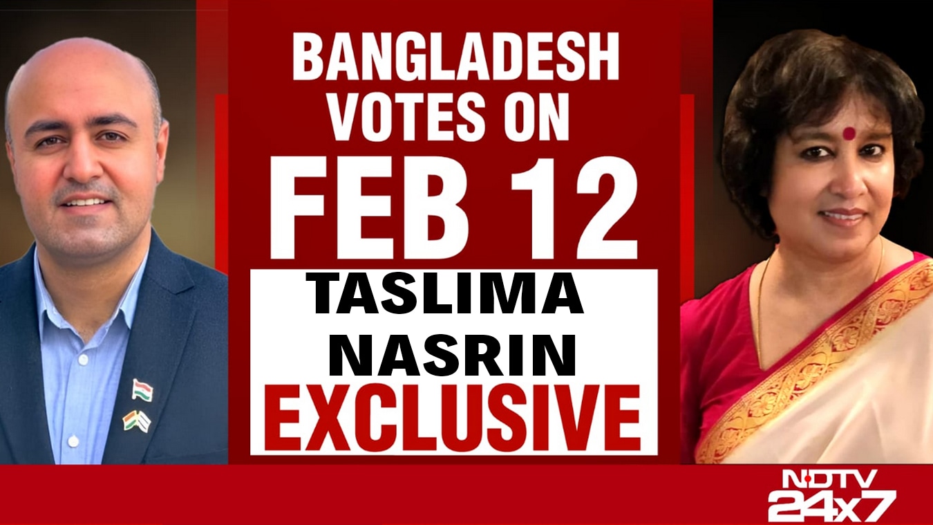 "Jihadis Are In Power": Taslima Nasrin Slams Yunus Regime Ahead Of Bangladesh Polls