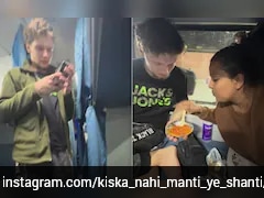Mumbai Woman's Video Of Lithuanian Boyfriend On Indian Train Goes Viral