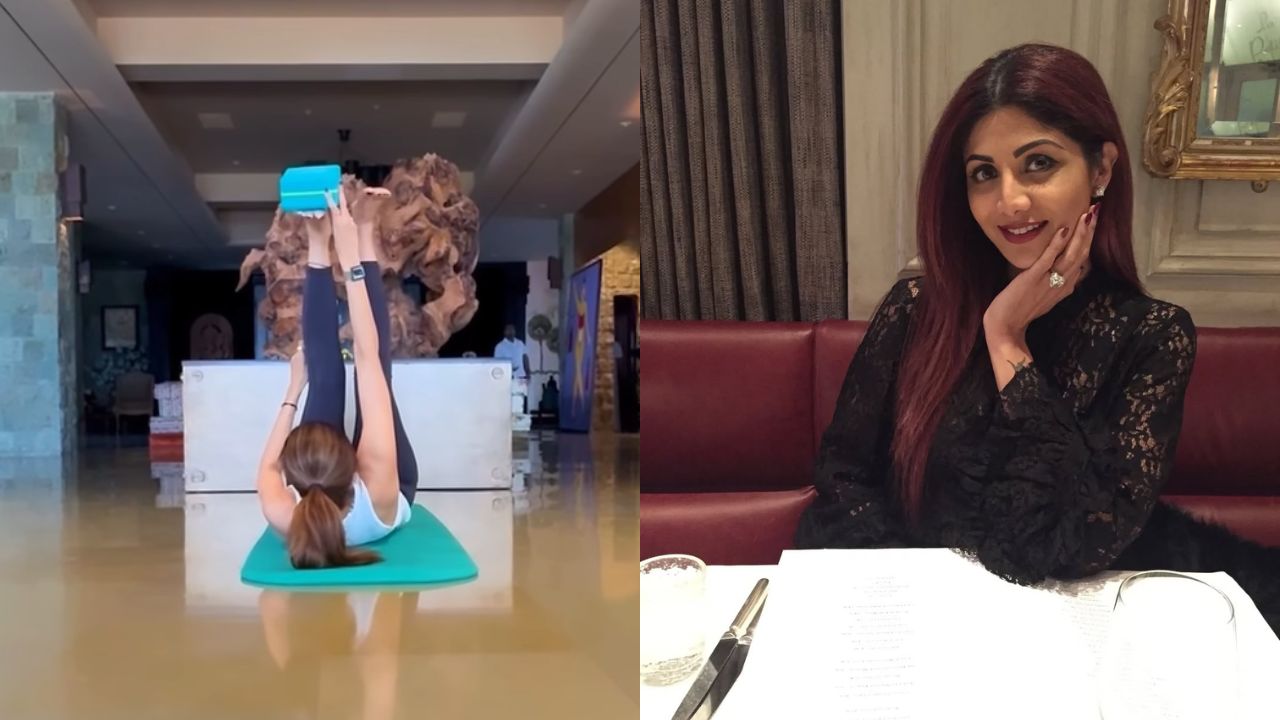 Shilpa Shetty Begins Her Week With a Fitness Drill That Boosts Core Strength; Here's How To Do This Exercise